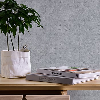 Galerie Wallcoverings Product Code WH30156 - Welcome Home Wallpaper Collection - Silver Grey Colours -  