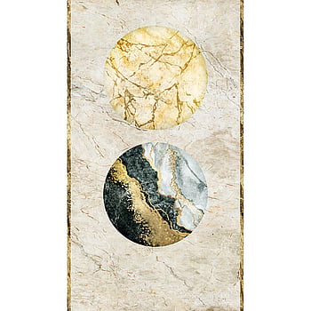 Galerie Wallcoverings Product Code WH45218M - Welcome Home Murals Wallpaper Collection - Beige, Yellow, Black Colours -  